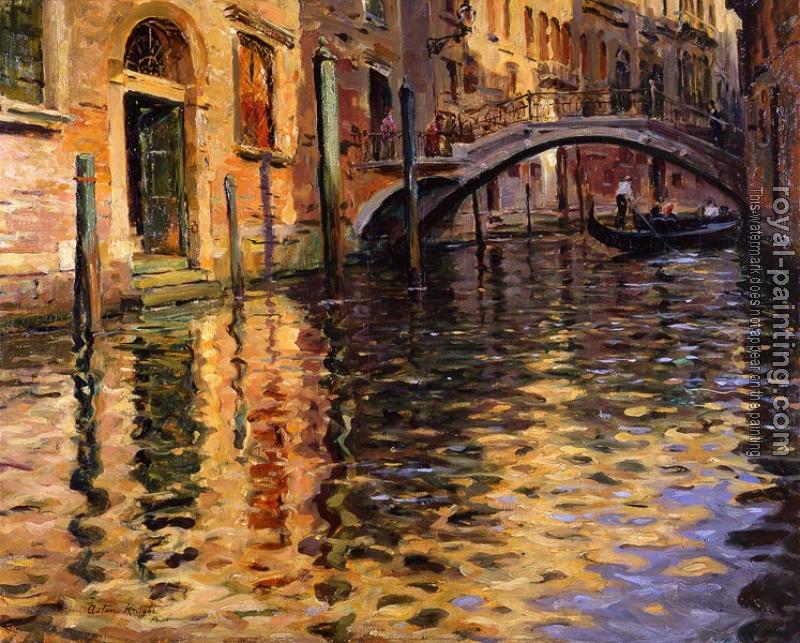 Louis Aston Knight : Pont del Angelo, Venice